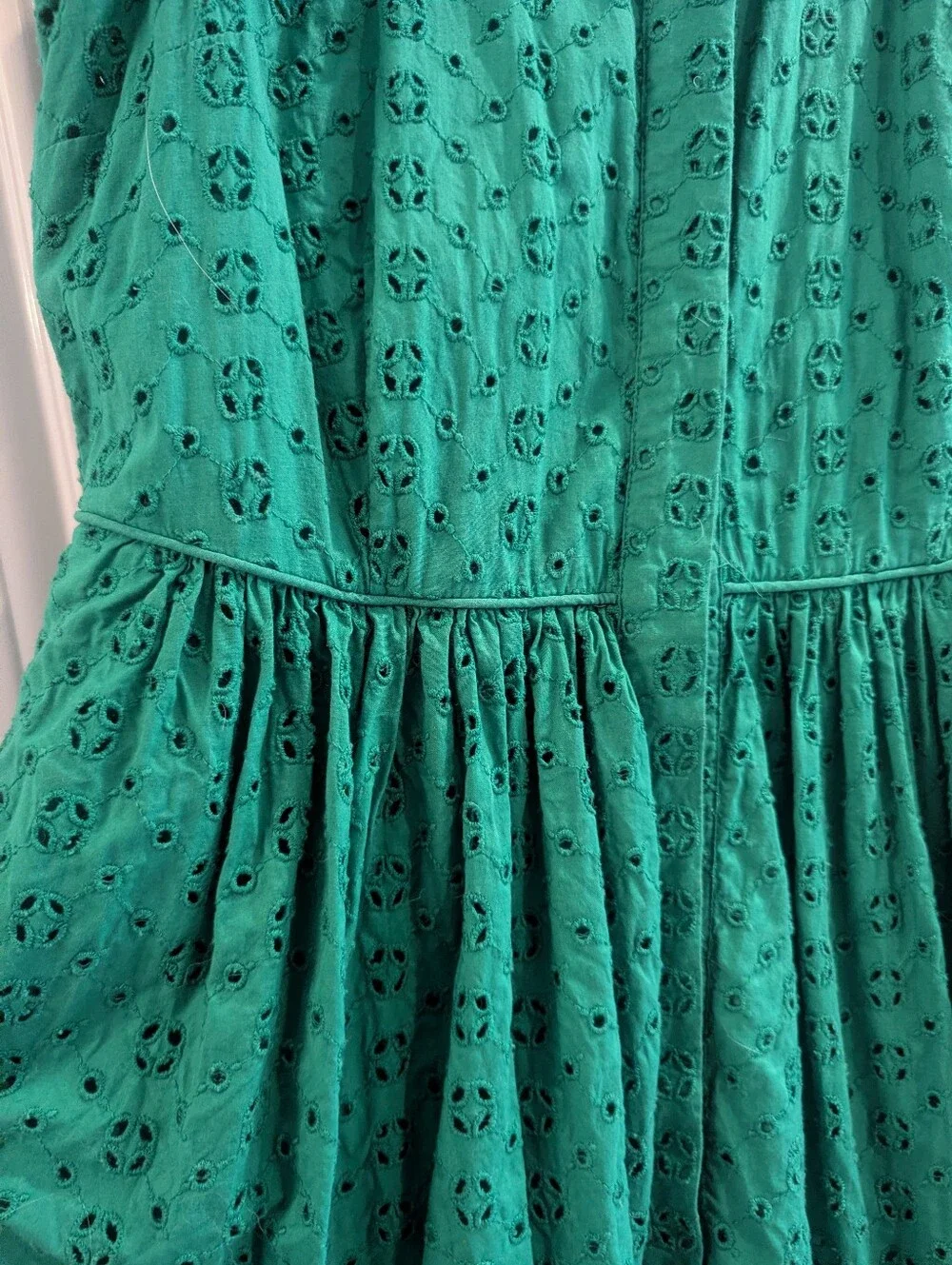 J.Crew Eyelet Shirt Dress - Picture 7 of 9